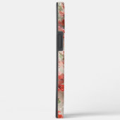 ROTES MOHNBLUMEN-BOTANISCHES MUSTER Case-Mate iPhone HÜLLE (Rückseite / Rechts)