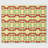 rotes Mohnwackelpapier - Farbe auswählen Geschenkpapier (Flach)