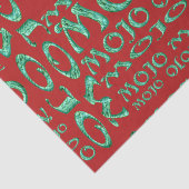 Rotes Mojo-Papierpapier Seidenpapier (Ausschnitt)