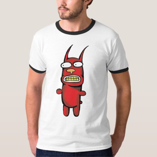 Rotes Monster T-Shirt (Vorderseite)