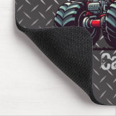 Rotes Monstertruck Mousepad (Ecke)