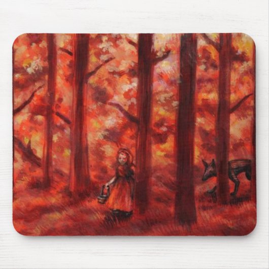 Rotes mousepad (Vorne)