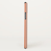 Rotes Muster Case-Mate iPhone Hülle (Hinten/Rechts)