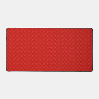 Rotes Muster künstlerisches Design Schreibtischunterlage