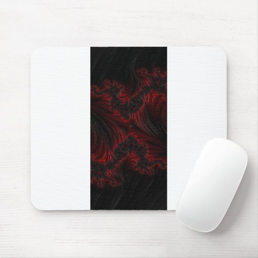 Rotes Muster Mousepad (Mit Mouse)