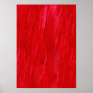 Rotes Nahtloses Hintergrundbild Abstrakt und Aquar Poster