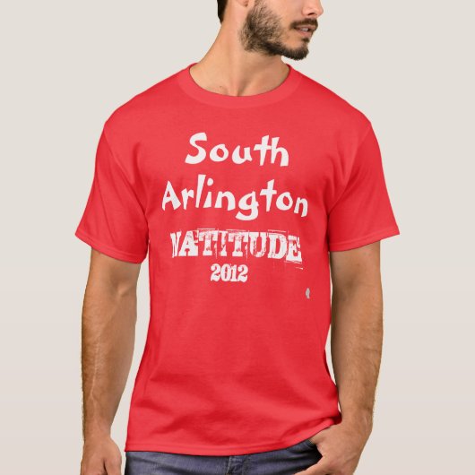 ROTES #NATITUDE 2012 T-Shirt (Vorderseite)