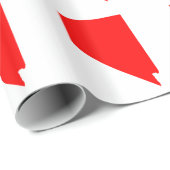 Rotes Nevada Geschenkpapier (Rolleneckpunkt)