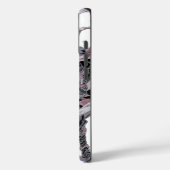 Rotes Ninja-Handyhülle Case-Mate iPhone Hülle (Rückseite / Links)
