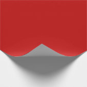 Rotes Noël Geschenkpapier (Ecke)