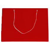 Rotes Noël Große Geschenktüte (Vorderseite)