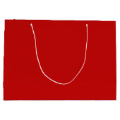 Rotes Noël Große Geschenktüte (Rückseite)