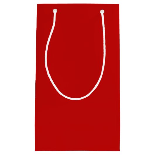 Rotes Noël Kleine Geschenktüte (Vorderseite)