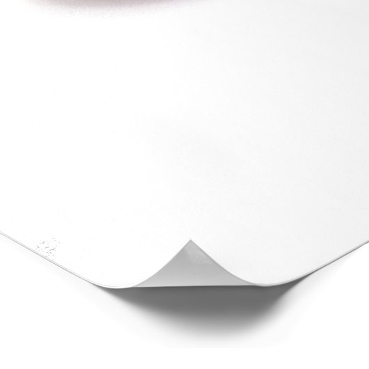 Rotes Obst und Gemüse Poster (Ecke)