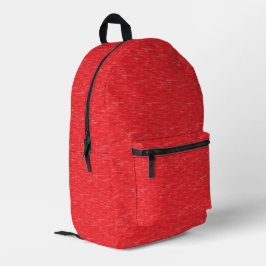 Rotes Öl gestrichen Bedruckter Rucksack