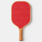 Rotes Öl gestrichen Pickleball Schläger (Rückseite)