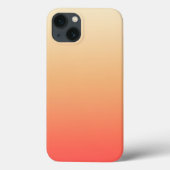 Rotes Orange und gelbes Gefälle Case-Mate iPhone Hülle (Rückseite)