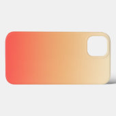 Rotes Orange und gelbes Gefälle Case-Mate iPhone Hülle (Rückseite (Horizontal))
