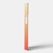 Rotes Orange und gelbes Gefälle Case-Mate iPhone Hülle (Rückseite / Rechts)
