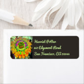 Rotes Orange Zinnia Frische Pasta machen (Insitu)