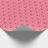 Rotes Packpapier (Ecke)