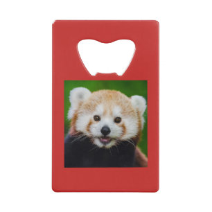 ROTES PANDA/INITIAL GELDBEUTEL FLASCHENÖFFNER