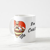 Rotes Panda-Liebe Kaffeetasse (Vorderseite Links)
