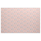 Rotes Panda Muster Modernes Rosa Stoff (Fat Quarter (45,7 x 55,9 cm))