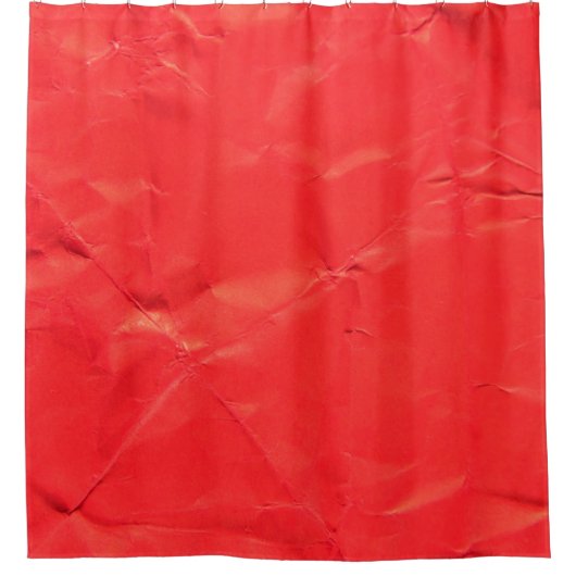 Rotes Papier abstrakte Textur Hintergrund Abstract Duschvorhang (Vorderseite)