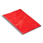Rotes Papier abstrakte Textur Hintergrund Abstract Notizblock (Rechte Seite)