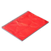 Rotes Papier abstrakte Textur Hintergrund Abstract Notizblock (Linke Seite)