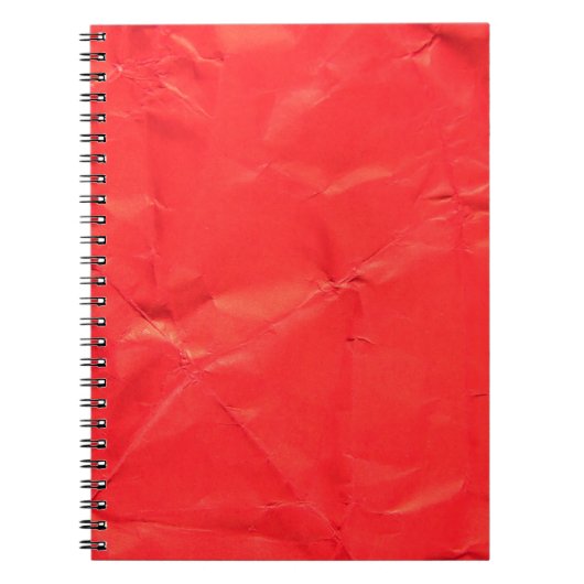 Rotes Papier abstrakte Textur Hintergrund Abstract Notizblock (Vorderseite)