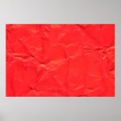 Rotes Papier abstrakte Textur Hintergrund Abstract Poster (Vorne)