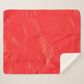 Rotes Papier abstrakte Textur Hintergrund Abstract Sherpadecke (Vorderseite (Horizontal))