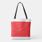 Rotes Papier abstrakte Textur Hintergrund Abstract Tasche (Rückseite)