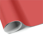 Rotes Papier mit Löwe oder Farbe Geschenkpapier (Rolleneckpunkt)