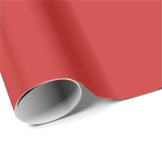 Rotes Papier mit Löwe oder Farbe Geschenkpapier (Rolleneckpunkt)