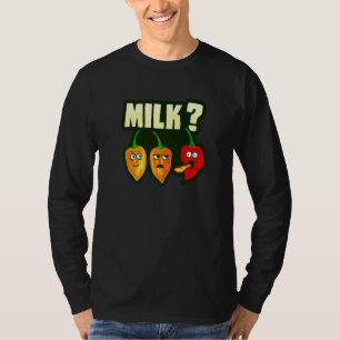 Rotes Paprikadesign für einen Scoville-Chili T-Shirt