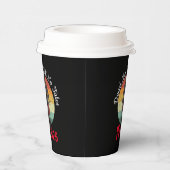 Rotes Party Pirates Paper Cups Pappbecher (Rechts)
