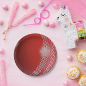 Rotes Party-Plättchen Pappteller (Party)