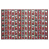 Rotes Patchwork-Look "Flying Geese" Stoff (Yard (91,4 cm))