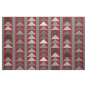 Rotes Patchwork-Look "Flying Geese" Stoff (Fat Quarter (45,7 x 55,9 cm))