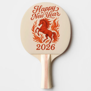 Rotes Pferd 2026 Tischtennis Schläger
