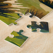 Rotes Pferd 50 Stück Kinder Puzzle (Seite)