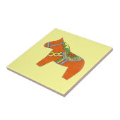 Rotes Pferd Fliese (Seite)