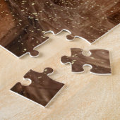 Rotes Pferd - Puzzle (Seite)