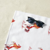 Rotes Pferd Strandtuch (Beispiel)