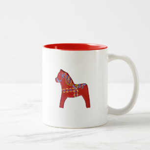 Rotes Pferd Tasse