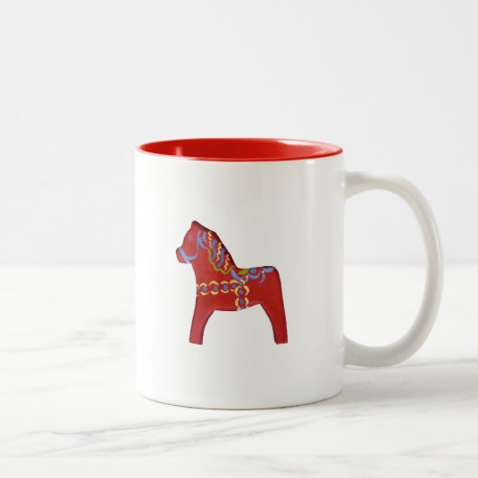 Rotes Pferd Tasse (Rechts)