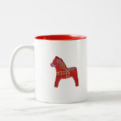 Rotes Pferd Tasse (Links)